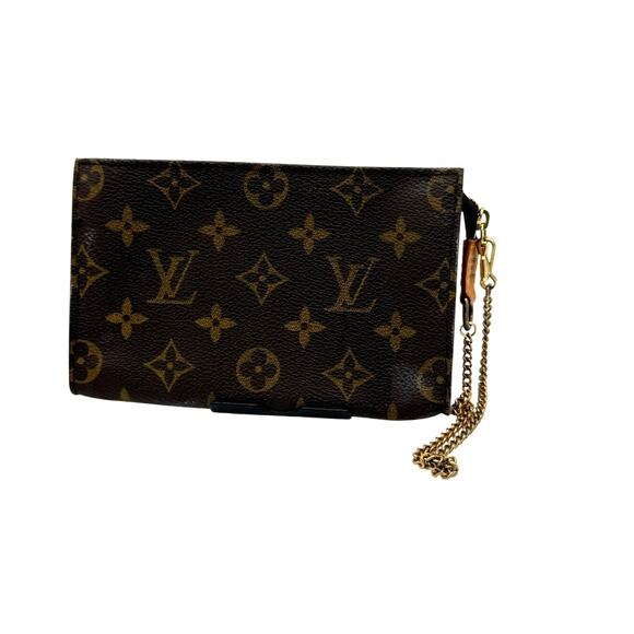 Louis Vuitton Monogram Toiletry Pouch 15*Great Shape and Unbranded Chain! - Picture 6 of 8
